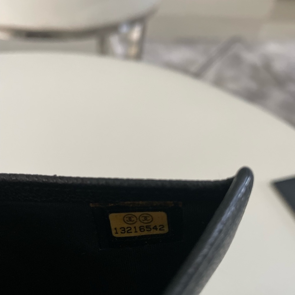 Chanel Wallet Camellia Black Lambskin - Picture 11 of 11